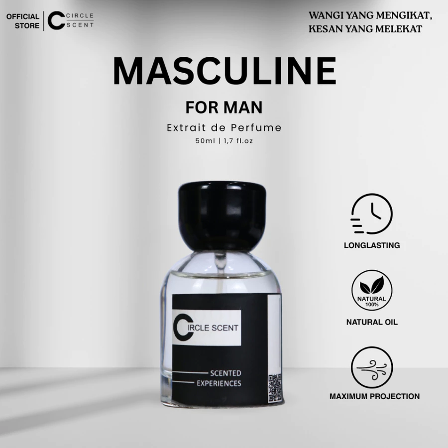Circle Scent Masculine Parfum Pria
