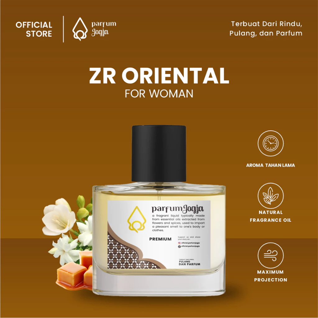 Parfum Jogja Malioboro - ZR ORIENTAL - Premium - EDP - Aroma Tahan Lama - Parfum Jogja